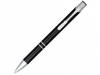 Ручка металлическая шариковая Moneta с анодированным покрытием (Черный)