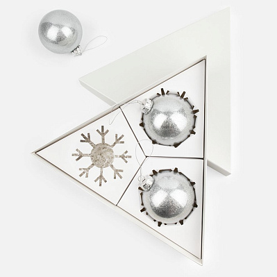 Набор Finery Trio  (Серебристый)