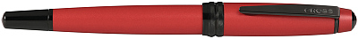 Ручка-роллер Cross Bailey Matte Red Lacquer. Цвет - красный.