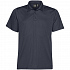 Рубашка поло мужская Eclipse H2X-Dry, темно-синяя - Фото 1