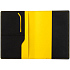 Обложка для паспорта Multimo, черная с желтым - Фото 1