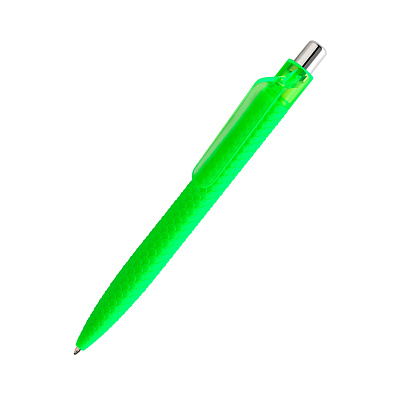 Ручка пластиковая Shell, зеленая (Зеленый)