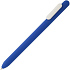 Ручка шариковая Swiper Soft Touch, синяя с белым - Фото 1