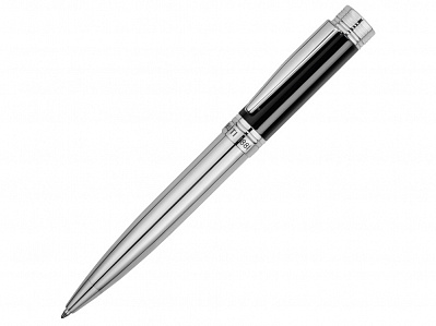 Ручка шариковая Zoom Classic Black (Серебристый/черный)