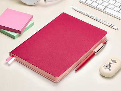 Ежедневник А5 датированный Boston на 2026 год