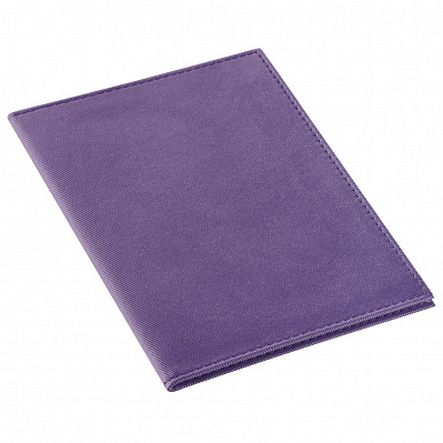 Обложка для паспорта Twill, фиолетовая (Фиолетовый)