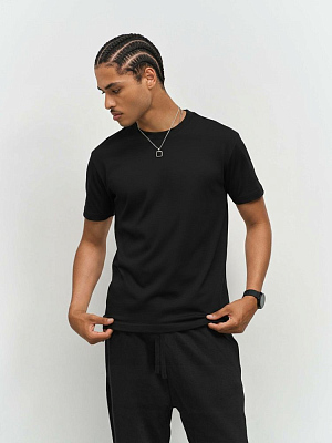 Футболка унисекс Cliff, черная