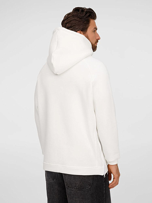 Худи унисекс оверсайз Easy Street, молочно-белое