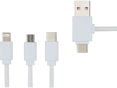 Зарядный кабель 5-в-1 Pure с противобактериальной присадкой