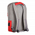 Рюкзак "Beam", серый/красный, 44х30х10 см, ткань верха: 100% полиамид, подкладка: 100% полиэстер - Фото 3