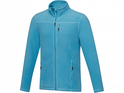 Куртка флисовая Amber мужская из переработанных материалов (Синий)