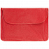Надувная подушка под шею в чехле Sleep, красная - Фото 3