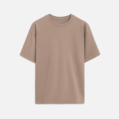 Футболка унисекс RUST NEO, 100% хлопок, 240 гр.  (мокко), размер 3XL/4XL (Бежевый)