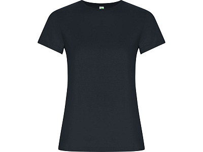 Футболка из органического хлопка Golden Woman женская (Эбеновый)