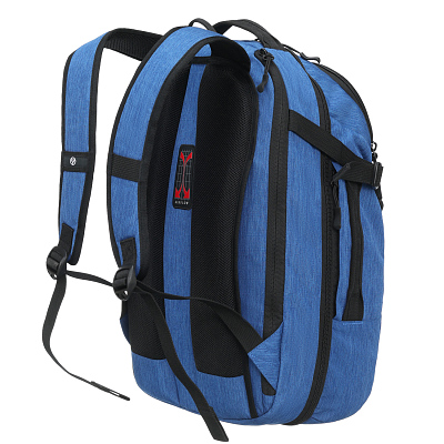 Рюкзак TORBER MOBI с отделением для ноутбука 15'', синий, полиэстер, 31 x 20 x 47 см, 29 л