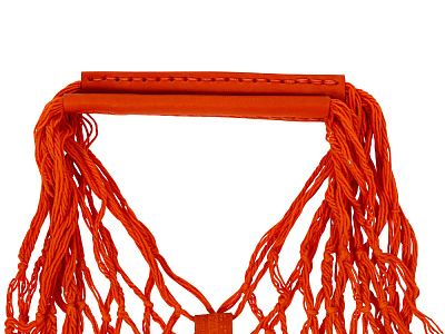 Авоська Dream из натурального хлопка с кожаными ручками, 15 л