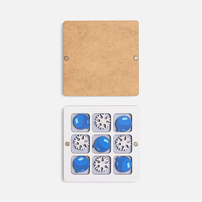 Игра крестики-нолики «Criss Cross. Снегошарики»