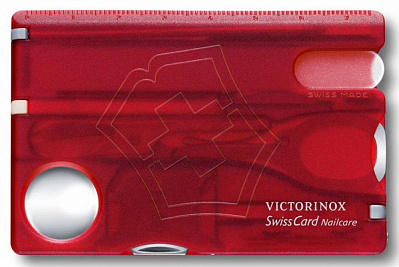 Набор инструментов SwissCard Nailcare  (Красный)