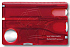 Набор инструментов SwissCard Nailcare, красный - Фото 1