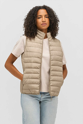 Жилет женский Stream BW Women, серо-бежевый