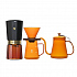Кофейный набор Amber Coffee Maker Set, оранжевый с черным - Фото 1