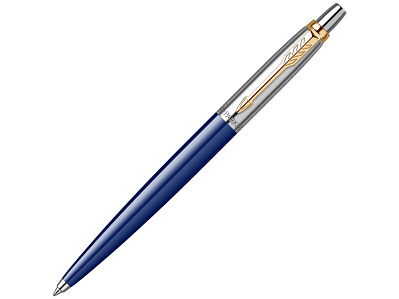 Ручка Паркер шариковая Jotter Jotter K160 (Синий/серебристый/золотистый)