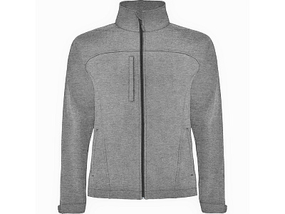 Куртка софтшелл Rudolph мужская (Черный меланж)