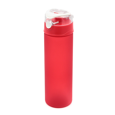Пластиковая бутылка Narada Soft-touch, красная (Красный)