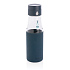 Стеклянная бутылка для воды Ukiyo с силиконовым держателем, 600 мл - Фото 4