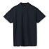 Рубашка поло мужская Spring 210 темно-синяя (navy) - Фото 1