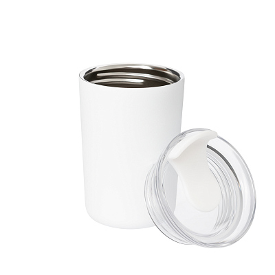 Термокружка вакуумная Страда (Strada), белая