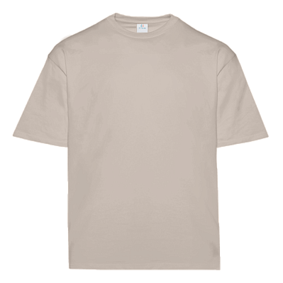 Футболка унисекс оверсайз STAN хлопок 240, 56 (Песочный бежевый)