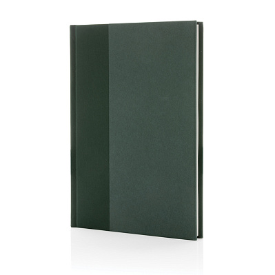 Блокнот Words из rPET и переработанной бумаги GRS, 80 г/м² (Зеленый; зеленый)