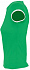 Футболка женская Moorea 170, ярко-зеленая с белой отделкой - Фото 2