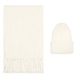 Шарф Flette, белый (молочный) - Фото 3