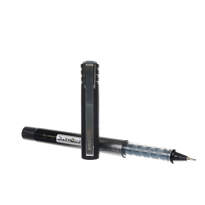 Ручка-рапидограф Hauser Aeromatic Fine Tip 0,7 мм, пластик, корпус черный, чернила черные