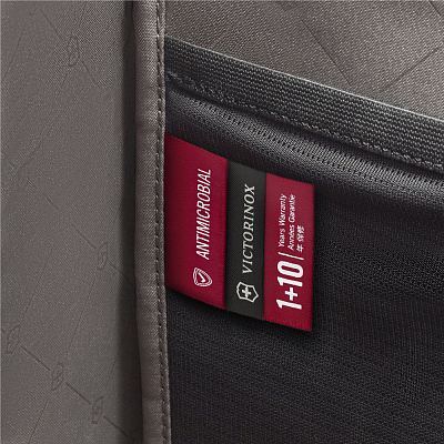 Рюкзак VICTORINOX Architecture Urban2 Deluxe Backpack 15”, серый, полиэстер/кожа, 31x23x46 см, 23 л