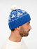 Шапка Holidale, синяя с молочным - Фото 6