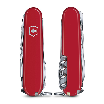 Нож перочинный VICTORINOX Swiss Champ XXL, 91 мм, 73 функции, красный
