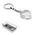 Glass heart award key ring - Фото 1
