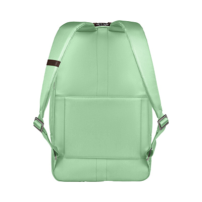 Рюкзак VICTORINOX Victoria Classic Business Backpack, мятный, нейлон/кожа/микрозамша, 27x21x41 см