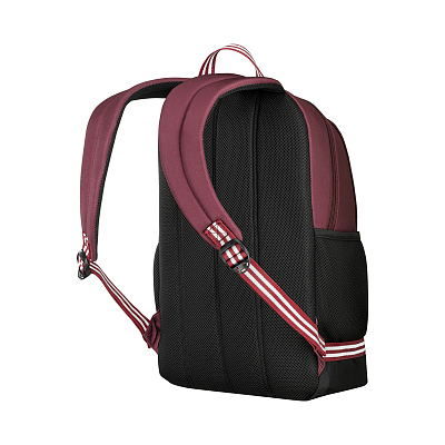 Рюкзак WENGER Collegiate Quadma 16”, красный, 100% полиэстер, 33х17х43 см, 22 л
