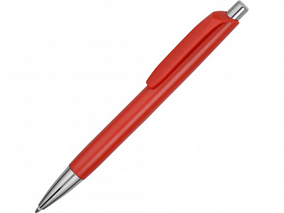 Ручка пластиковая шариковая Gage (Красный матовый/серебристый)