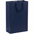 Пакет бумажный Porta M, темно-синий - Фото 1