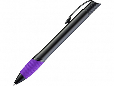 Ручка шариковая металлическая Opera М (Черный/фиолетовый)