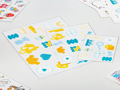 Наклейки UV-DTF Sticker Pack на заказ, L
