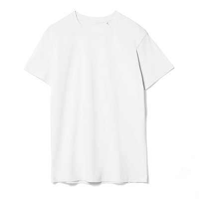 Футболка унисекс T-Bolka 160, белая (белоснежная) (Белый)