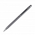 TOUCHWRITER, ручка шариковая со стилусом для сенсорных экранов, серый/хром, металл   - Фото 1