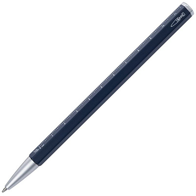 Ручка шариковая Construction Basic, темно-синяя (Темно-синий)