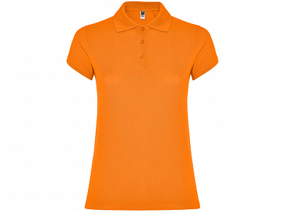 Рубашка поло Star женская (Оранжевый)